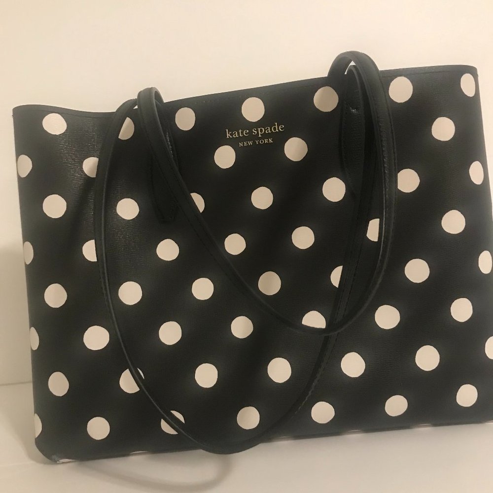 KATE SPADE All Day Sunshine Dot Large Tote